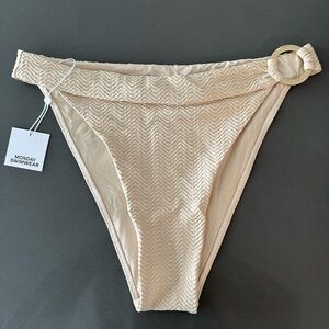 Monday Swimwear Antigua Bottom Vanilla Crinkle